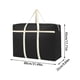 thumbnail image 3 of Yhmxh Organizadores y almacenamiento Bolsa de almacenamiento de viaje, bolsa de mudanza, bolsa de edredón no tejida de gran capacidad, bolsa de lona portátil, práctica Almacenamiento de ducha, 3 of 6
