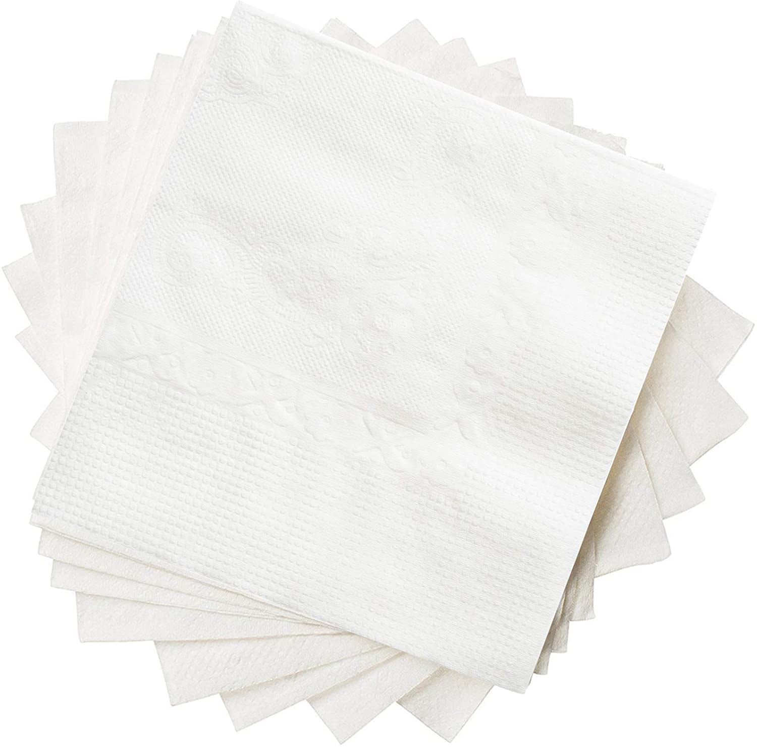 GUSTO White Cocktail Napkins, 500-Pack photo 1