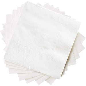 GUSTO White Cocktail Napkins, 500-Pack