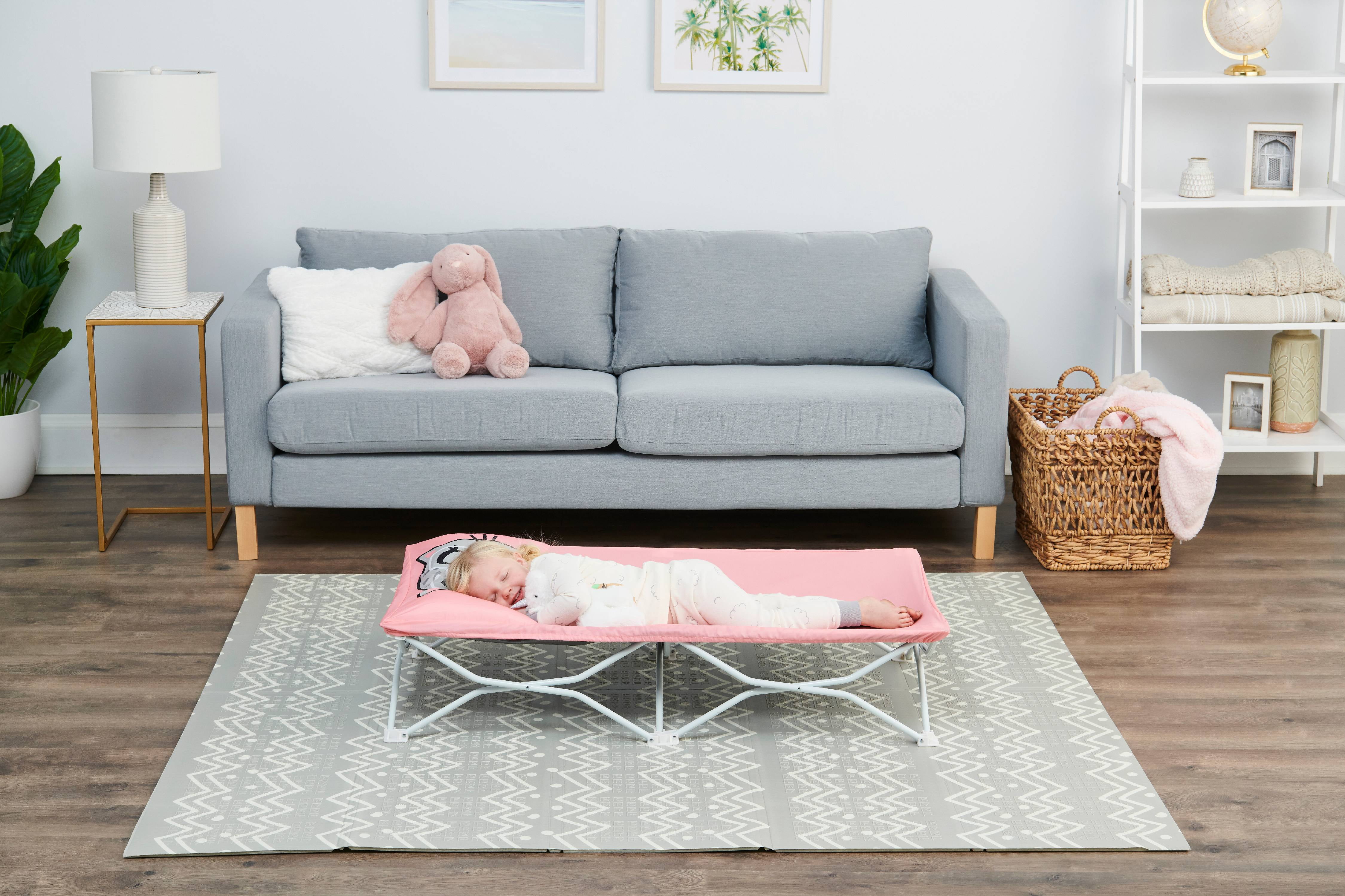 Regalo Kitty Lightweight Foldable Cot Pink Walmart