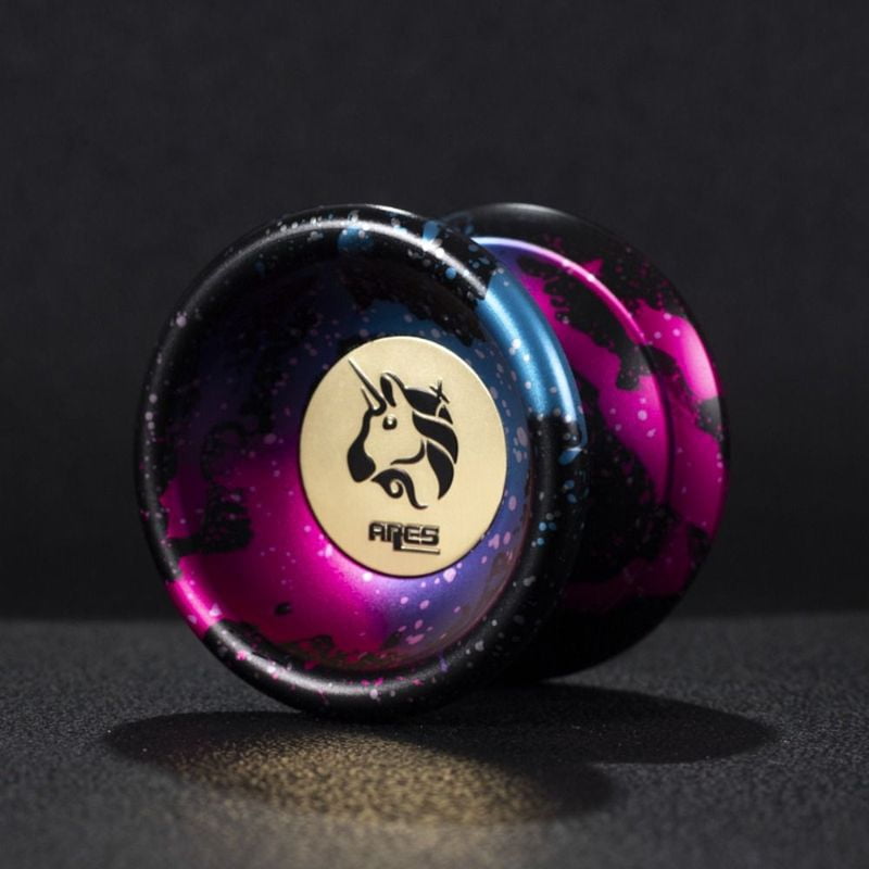 Simplicity Cartoon 1A Yoyo Concentration Fall Prevention Yoyo Ball Portable Durable Metal Yoyo