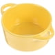 thumbnail image 5 of ColoMX 1 cuenco de cerámica con doble asa para sopa, arroz, postre, pudín, restaurante, 5 of 8