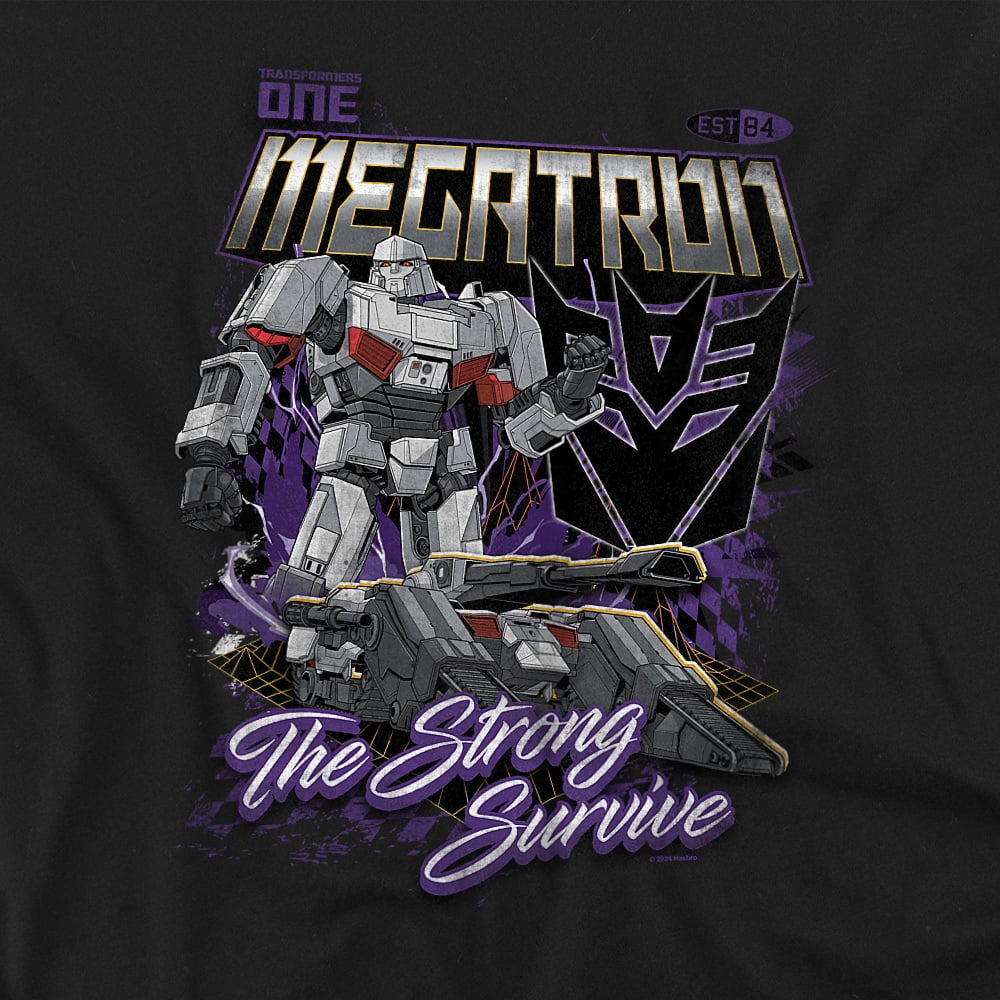Transformers One T-Shirt Megatron Racing Unisex Graphic Tee for Men & Women
