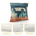 thumbnail image 4 of Couple Photo Pillow Case 16x16 for Couple Gifts, Used to Bed Sofa Living Room, 4 of 5