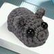 thumbnail image 1 of Lindo hámster animal peluche llavero triste hámster crochet muñeca llavero, 1 of 9
