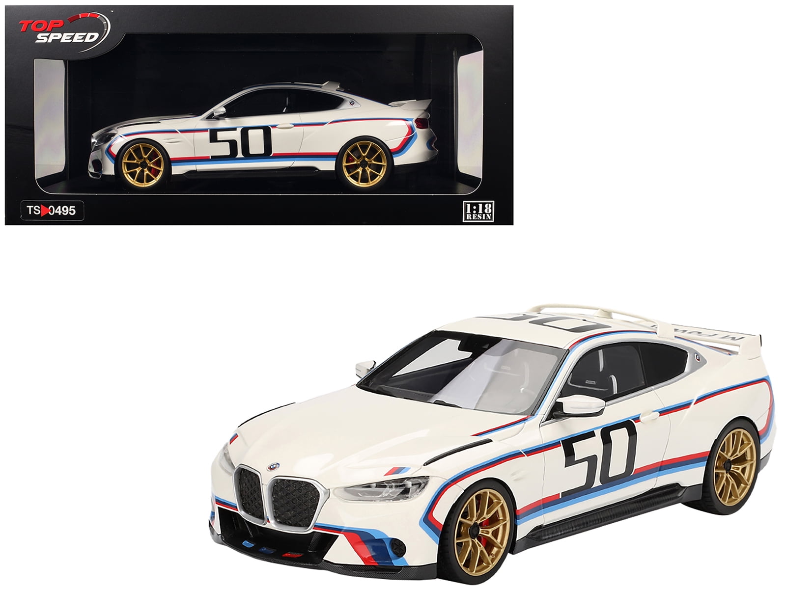 ミニカー Top Speed 1/18 BMW M4 M-Performance Top Speed 1:18 Red BMW M4 Competition (G82) '21 – BMW CCA