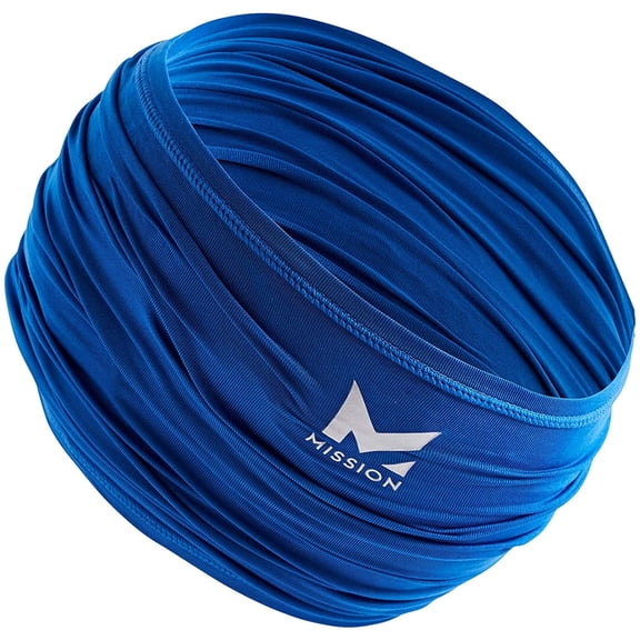 MISSION Cooling Neck Gaiter - Blue, Machine Wash By Visit the MISSION Store
