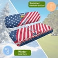 thumbnail image 5 of Uorisanigo Golf Cart Seat Covers Party the USA Split Backres Front Seat Cover 2-Pack for All Seasons Stretch Adjustable Straps Universal Fit Club Car Front Seats Set, 5 of 7