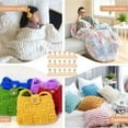 thumbnail image 4 of Wooden Yarn Knitting Machine for DIY Craft Projects Adjustable Length Tool to Create Blankets and Shawls, 4 of 6