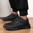 thumbnail image 5 of Men's Lightweight Casual Sports Shoes Running Sneakers in Black, Classic Travel Shoes - Stylish Comfortable Outdoor, 5 of 8