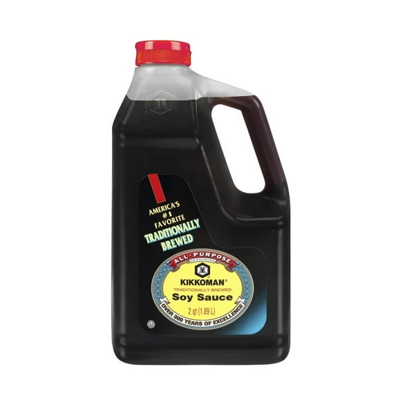 Kikkoman Soy Sauce, 64 oz.