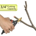 thumbnail image 6 of 5-Pack Garden Pruning Shears Stainless Steel Blades, Hand Held Scissors Set (Including Gardening Gloves), Heavy Duty Garden Bypass Pruning Shears, Tree Loppers, Pruning Shears, Manual Pruning Shears, 6 of 7