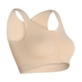thumbnail image 4 of Carefix Bree Post-Op Wire Free Front Close Recovery Bra (3831),XL,Tan, 4 of 7