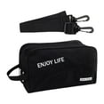 thumbnail image 1 of Bolsa de gimnasio, bolsos de hombro para mujeres y hombres, bolsos de noche, multifuncionales, impermeables. Negro, 1 of 9