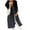 Black, variant on qolati Women's Fall Winter Sherpa Vest Jackets 2024 Sleeveless Long Loose Fluffy Coats Soft Warm Open Front Hooded Cardigan Coat Overcoat