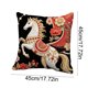 thumbnail image 3 of Year Of The Horses Themed Decorative Pillow Cover With Festive Red Print Suitable For Living Room Sofa Car Or Bedside Use, 3 of 6