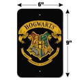 thumbnail image 4 of Harry Potter Ilustrated Hogwart's Crest Home Business Office Sign, 4 of 5