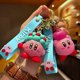 thumbnail image 3 of Llavero modelo de silicona de Kirby de Anime, figura de dibujos animados Kawaii, bolso para niña, llavero de coche para niño, adorno, colgante bonito, regalos de cumpleaños para pareja, 3 of 4