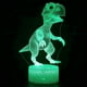 thumbnail image 4 of Lámpara de dinosaurio, lámpara de noche 3D para niños, dinosaurio de juguete para niños, perfecta para regalos de cumpleaños infantiles, regalos de Navidad. ER, 4 of 5