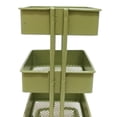 thumbnail image 4 of Estante de almacenamiento de muñecas 1:12 Escala 3 Tier con 4 Ruedas Sunnimix, 4 of 8