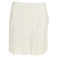 thumbnail image 1 of Pre-Owned Emporio Armani Suit Mini Skirt in Cream Linen, 1 of 2