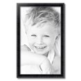 thumbnail image 2 of ArtToFrames 17" x 28" Black Engraved Edges Picture Frame, 17x28 inch Black Wood Poster Frame (WOM-4055), 2 of 8