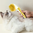 thumbnail image 5 of 2025 New Pet Bath Brush, Dog Bath Brush Dog Scrubber for Bath, Bathing Dog Grooming Massage Brush for Long Short Haired Dogs Cats Shower (Yellow), 5 of 6