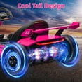 thumbnail image 7 of TROPOW Kids Cars Electric Ride On,24V Kids Go Kart,300W Powerful Electric Drift Kart Car with Adjustable Seat,IDE On Toy with 4 Speed Mode,Brake Pedal for Age 6-12,Christmas Gift for Kids,Rose Red, 7 of 7