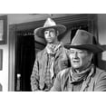 thumbnail image 2 of Hollywood Photo Archive 14x11 Black Ornate Wood Framed with Double Matting Museum Art Print Titled - John Wayne, 2 of 4