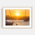 thumbnail image 2 of Golden Reflections at Morro Bay - Morro Bay California Photography Sunset Sailboat Seascape Boat Nautical Ocean Harbor Unframed Wall Art Print 24 x 36 inches, 2 of 7
