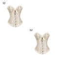 thumbnail image 1 of Qarigey Mujeres Corset Overbust Bustier Strapless Shapwear Ropa interior Type2 NO2 Qarigey CBP166544, 1 of 6