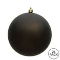 thumbnail image 3 of Vickerman 2.4" Gunmetal Matte Ball Ornament, 24 per Bag, 3 of 5