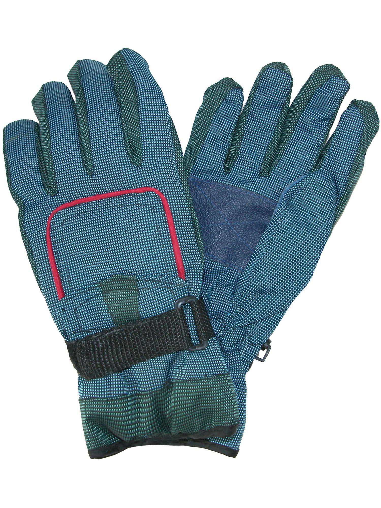 CTM Kids 8-18 Waterproof Ski Gloves 