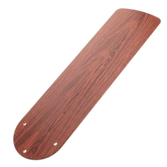 Toyvian Brown Plastic Fan Blades Walnut Wood Grain Design for Ceiling Fan Replacement