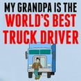thumbnail image 2 of CafePress - My Grandpa Is The Worlds Best Truck Driver Body Su - Baby Light Bodysuit, Size Newborn - 24 Months, 2 of 4