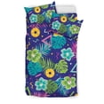thumbnail image 1 of Juego de cama H014 con estampado de temática hawaiana, 1 of 5