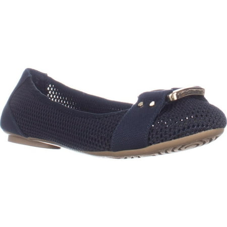 UPC 727684320872 product image for Womens Dr. Scholl's Frankie Ballet Flats, Navy Mesh | upcitemdb.com