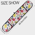thumbnail image 3 of Dailycode Double Sided Oven Mitt with Loop Heat Resistant Kitchen Long Potholders 7" x 35" Hand Drawn Summer Fruit, 3 of 6