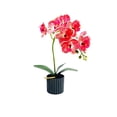 thumbnail image 4 of Faux Orchid Flower Butterfly Artificial Bonsai In Pot For Table Decoration, 4 of 8
