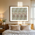 thumbnail image 4 of Corncockle's Floral Tapestry: A William Morris Inspired Design - Painting Floral Pattern Vintage Botanical Art Deco Illustration Unframed Wall Art Print 9 x 12 inches, 4 of 6