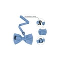 thumbnail image 3 of INSPIRE CHIC Men's Polka Dots Pre-Tied Bow Ties Bowties Wedding Party Bowties Sky Blue One Size, 3 of 5