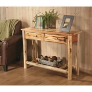 CASTLECREEK Log Sofa Table