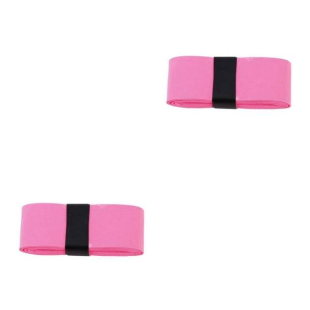 Guardoinrt 1/2/3 Tennis Overgrip Non Toxique et Durable pour Performance Longue Durée Puissance de Liaison Rose Carré pack 2 Pcs