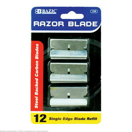 UPC 764608001158 product image for Bangkit Usa Inc 115-360 Single Edge Razor Blade Refills 12 Count | upcitemdb.com