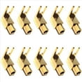 thumbnail image 2 of Horquilla de Pala de ÁNgulo Recto y Poste de Encuadernación-Enchufe Tipo Banana de 4 Mm-Conector de Horquilla de Pala para Altavoz y Alimentación y Amplificador(Paquete de 40), 2 of 5