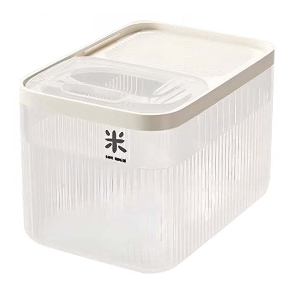 ACDANC Airtight Pet Food Storage Container,Up to 30 Lbs,For Dog Cat And Other Pet Food Storage Bin with Measuring Cup,Keep Fresh,Moisture&Pest Proof(Transparent,20 Pounds)