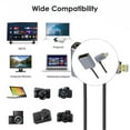 thumbnail image 2 of 2.1 version 8K60hz Cable Microed to Standard 48Gbps Fast Speed Dynamic 4k60fps Coaxial Design Flexible Cord, 2 of 7