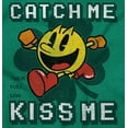 thumbnail image 2 of PACMAN St Paddys Catch Me Kiss Me Toddler Boy Girl T Shirt Infant Toddler Brisco Brands 24M, 2 of 6