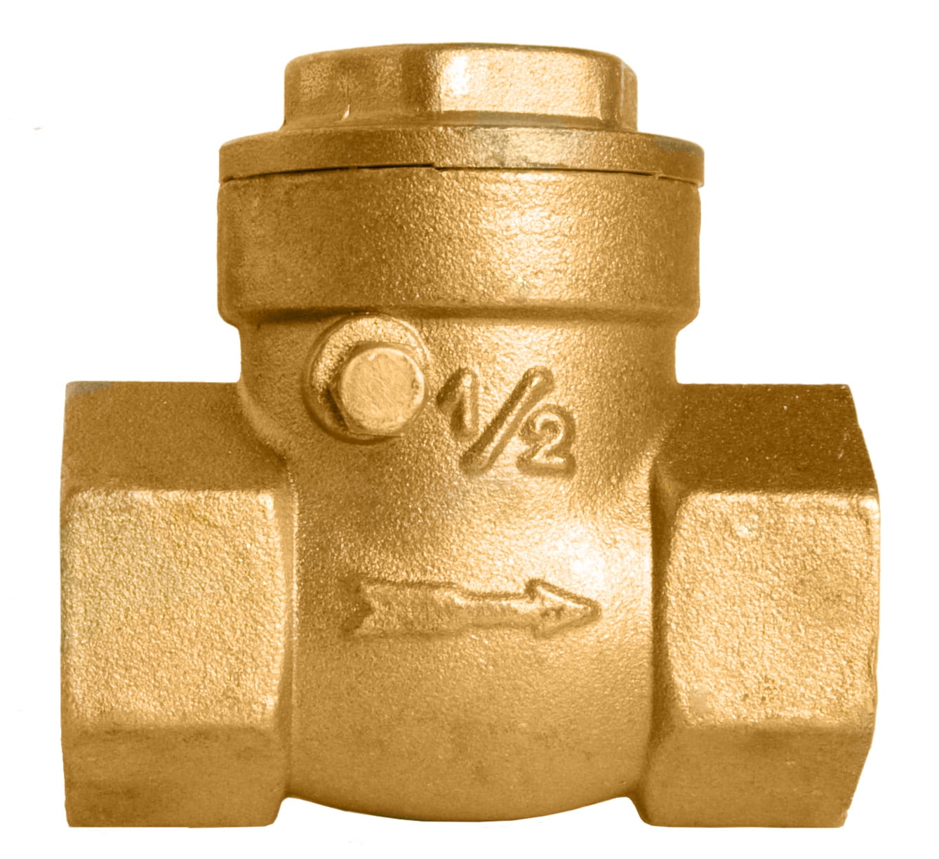 1/2" Brass Swing Check Valve 125WOG