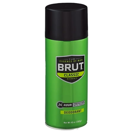 BRUT Deodorant Spray Classic Scent 10 oz (Pack of 2)